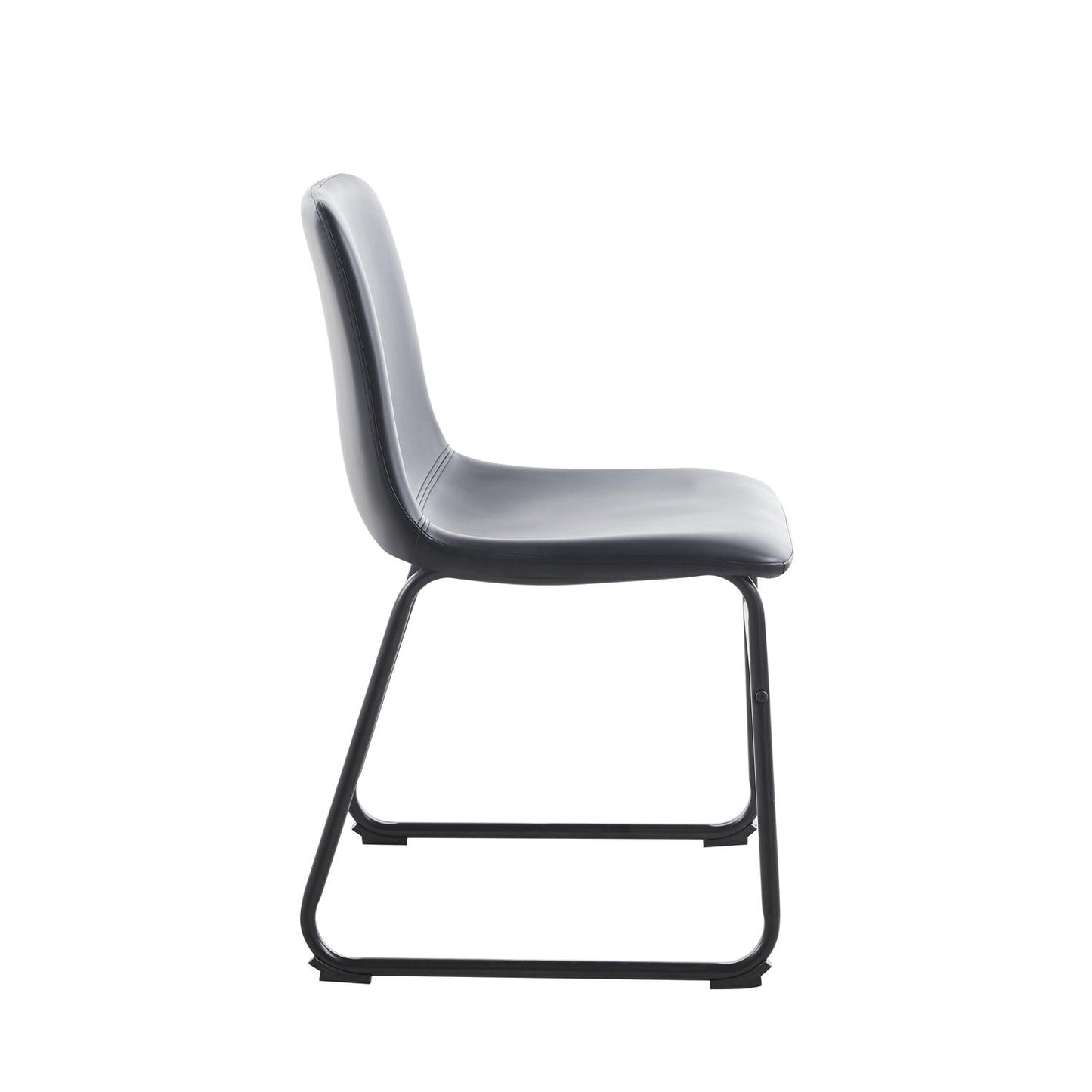 Set de 4 Sillas de Comedor Tapizado de Ecocuero