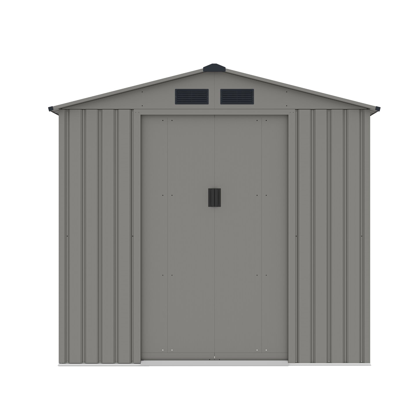 Bodega Cobertizo Exterior Ironclad de Metal 213 x 195 x 131 cm