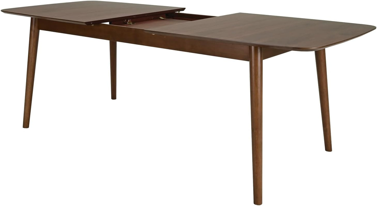 Juego de Comedor Extensible Praga de Madera con 6 Sillas
