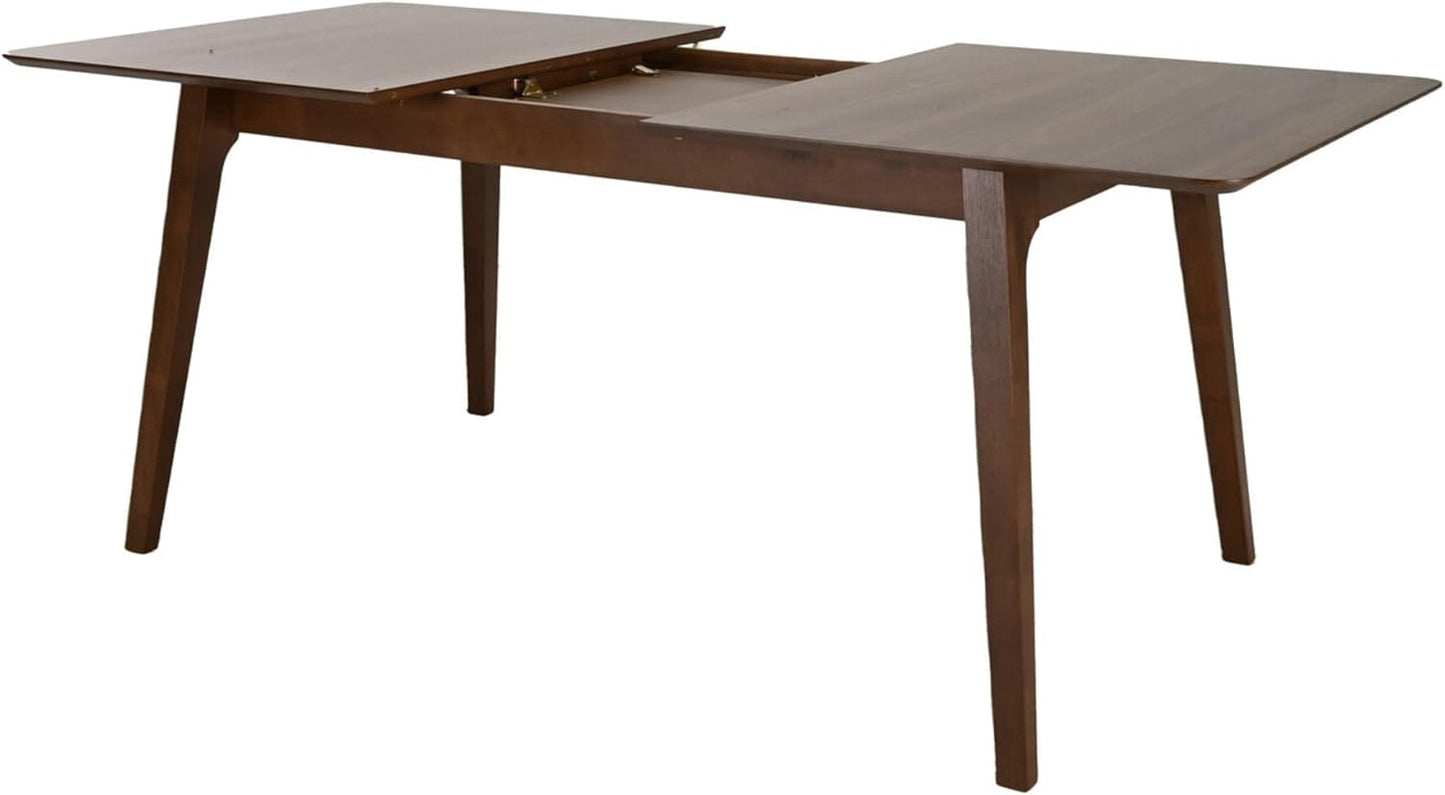 Juego de Comedor Extensible Lima de Madera con 6 Sillas