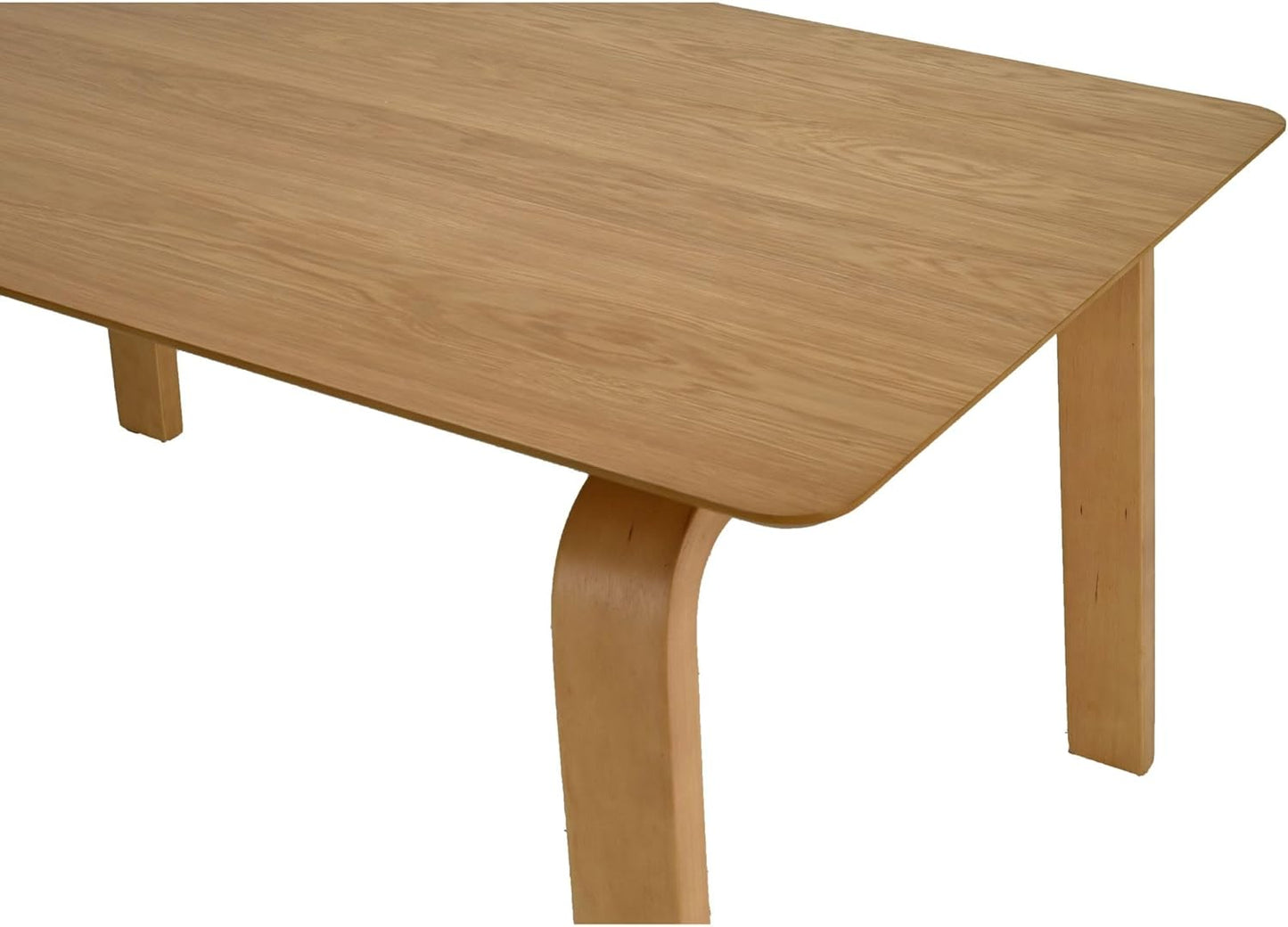 Juego de Comedor Bahia de Madera con 6 Sillas Tapizadas