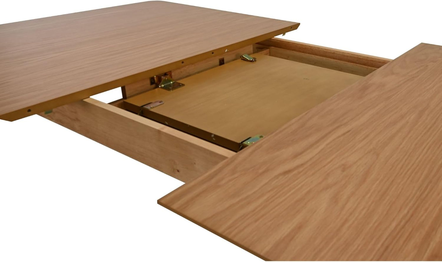Juego de Comedor Extensible Maui de Madera con 4 Sillas
