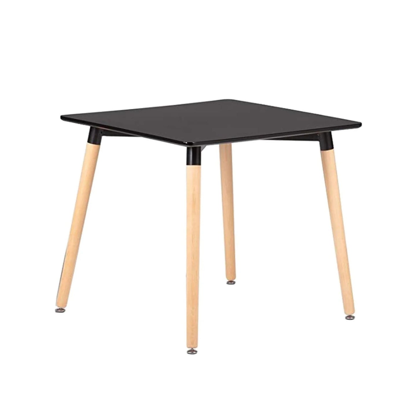 Mesa de Comedor Cuadrada Negra