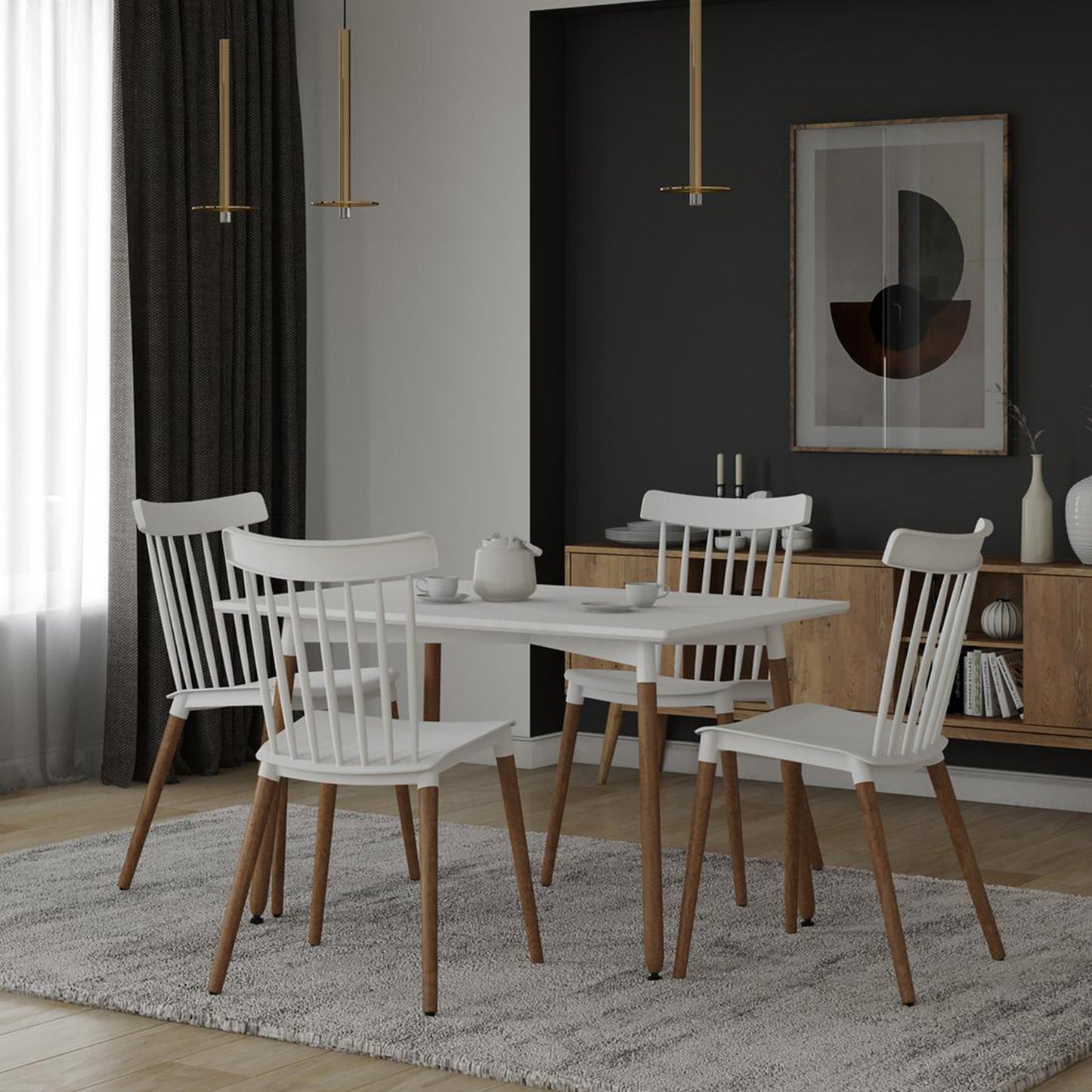 Comedor Rectangular Para