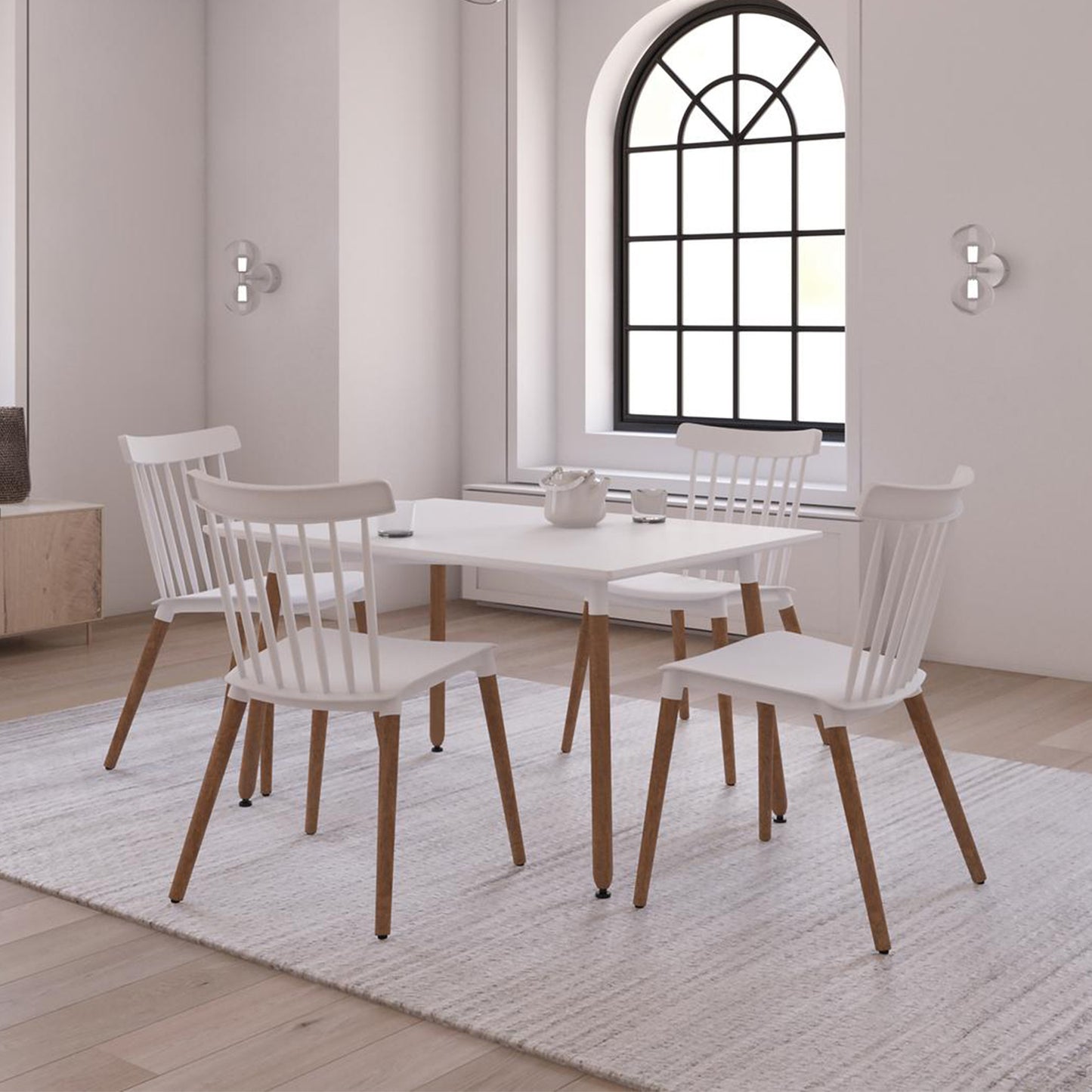 Comedor Rectangular para 4 personas French