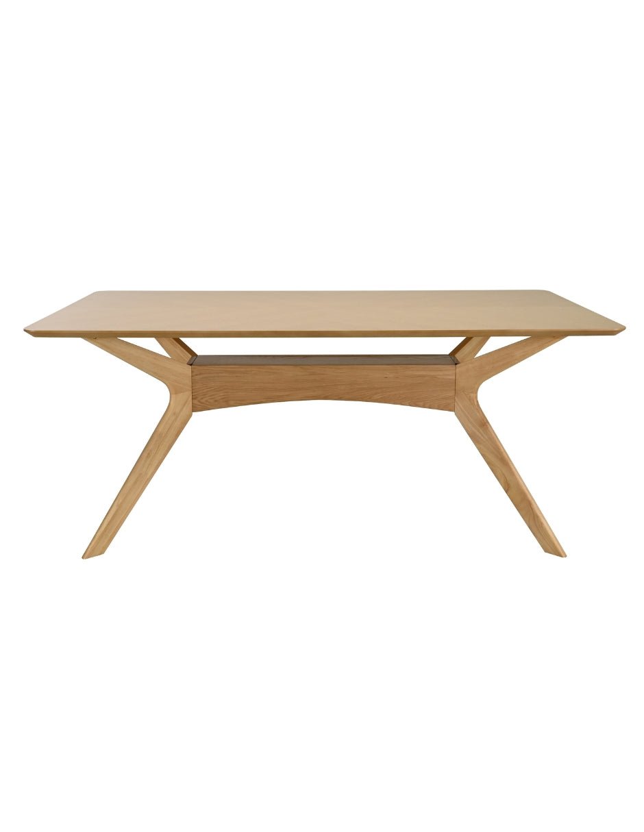 Juego de Comedor Aspen de Madera con 4 Sillas Tapizadas