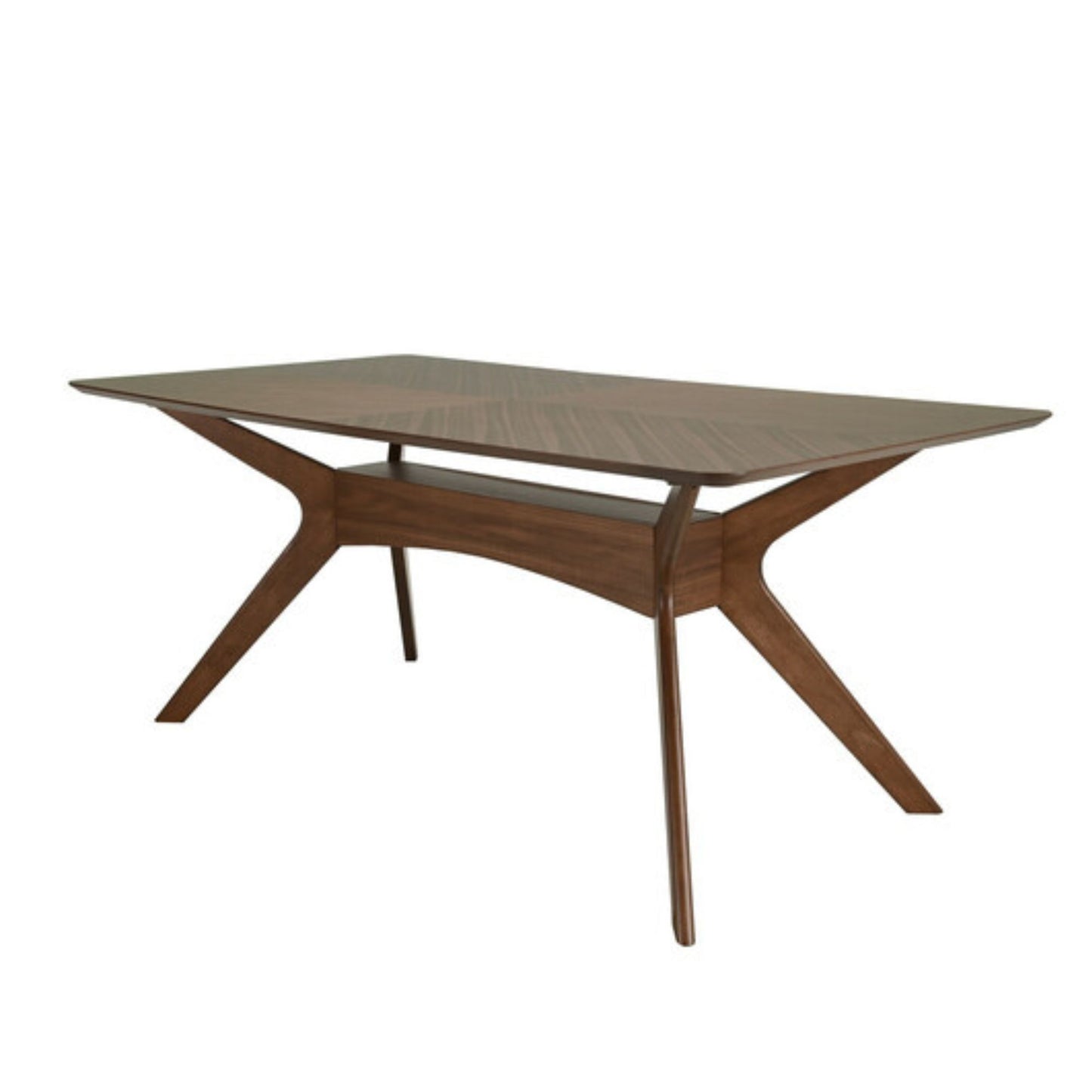 Juego de Comedor Lisboa de Madera con 6 Sillas Tapizadas