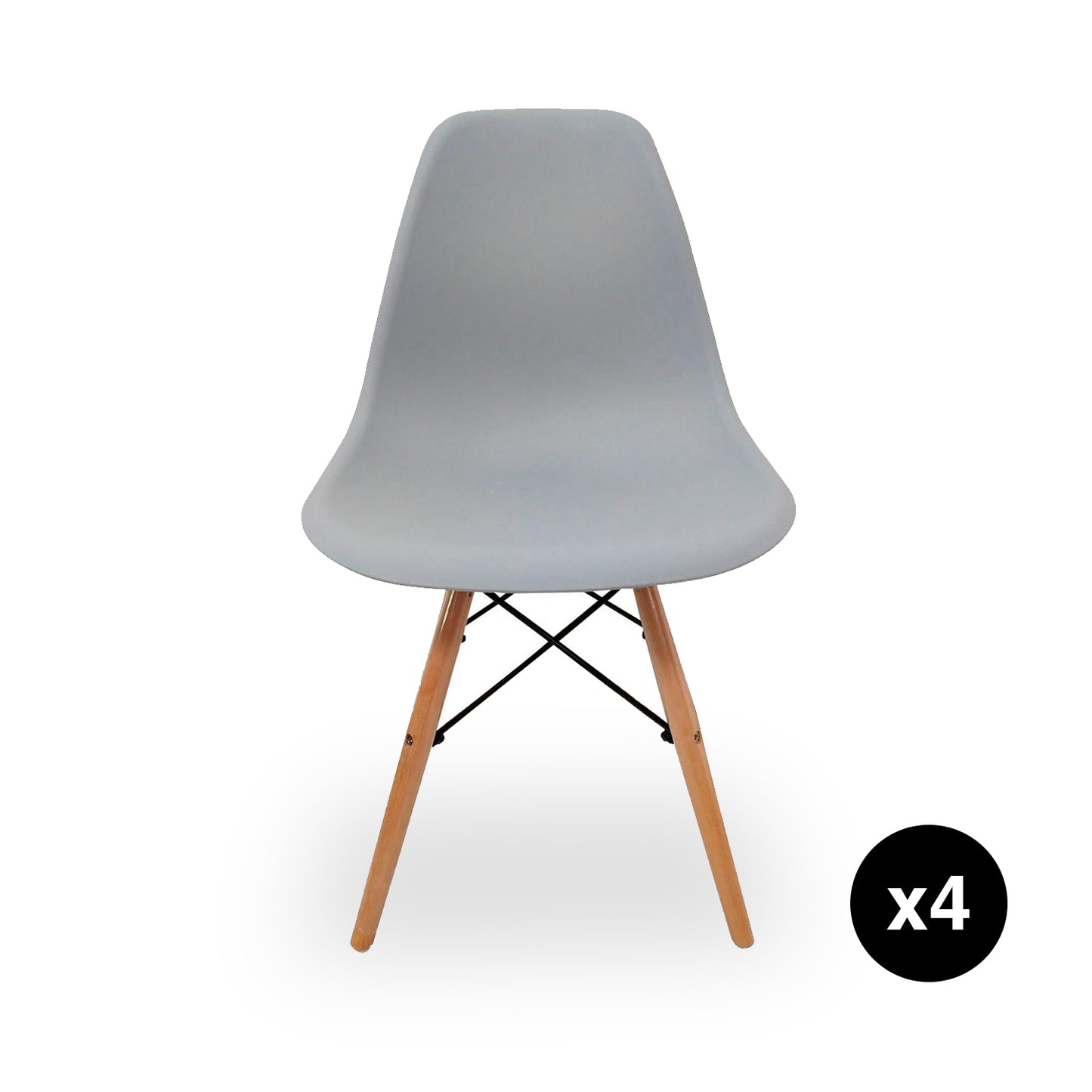 4 Sillas de Comedor Eames