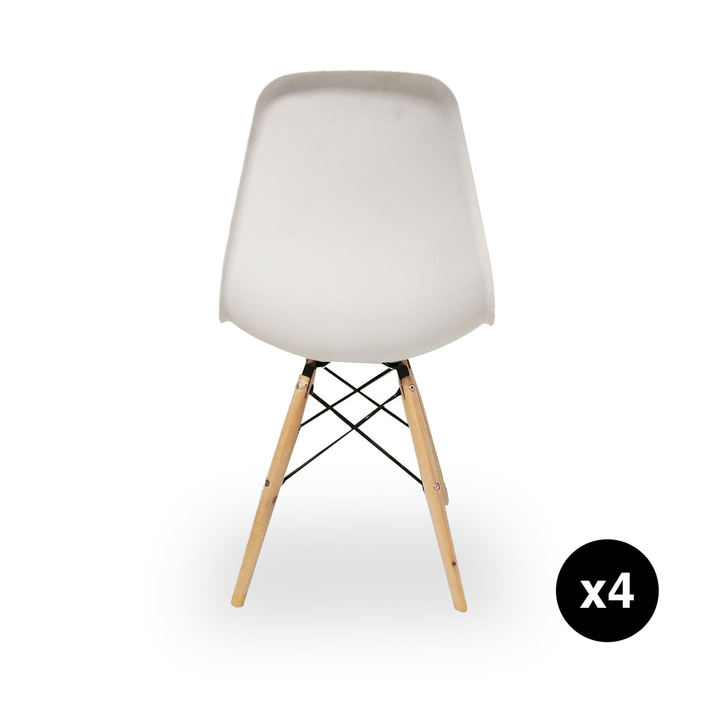 4 Sillas de Comedor Eames