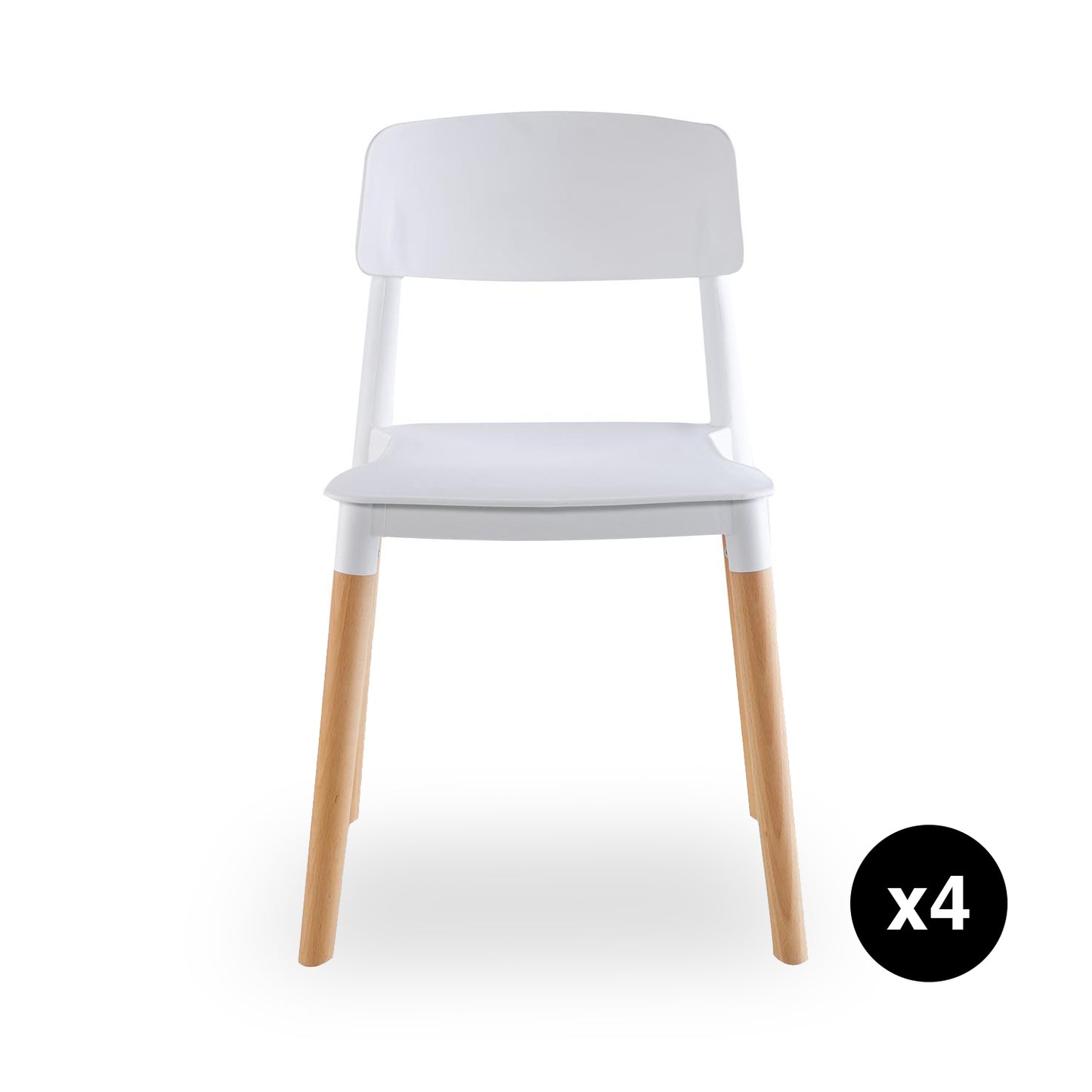 4 Sillas Eames de comedor Estocolmo