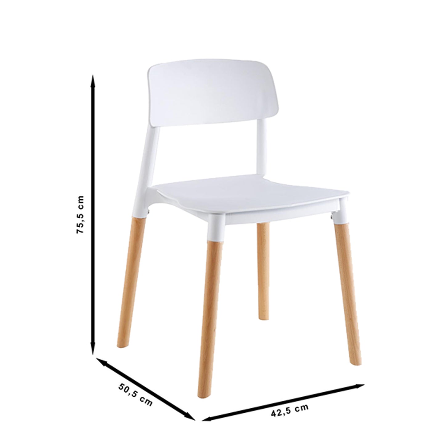Comedor Rectangular para 4 personas Estocolmo