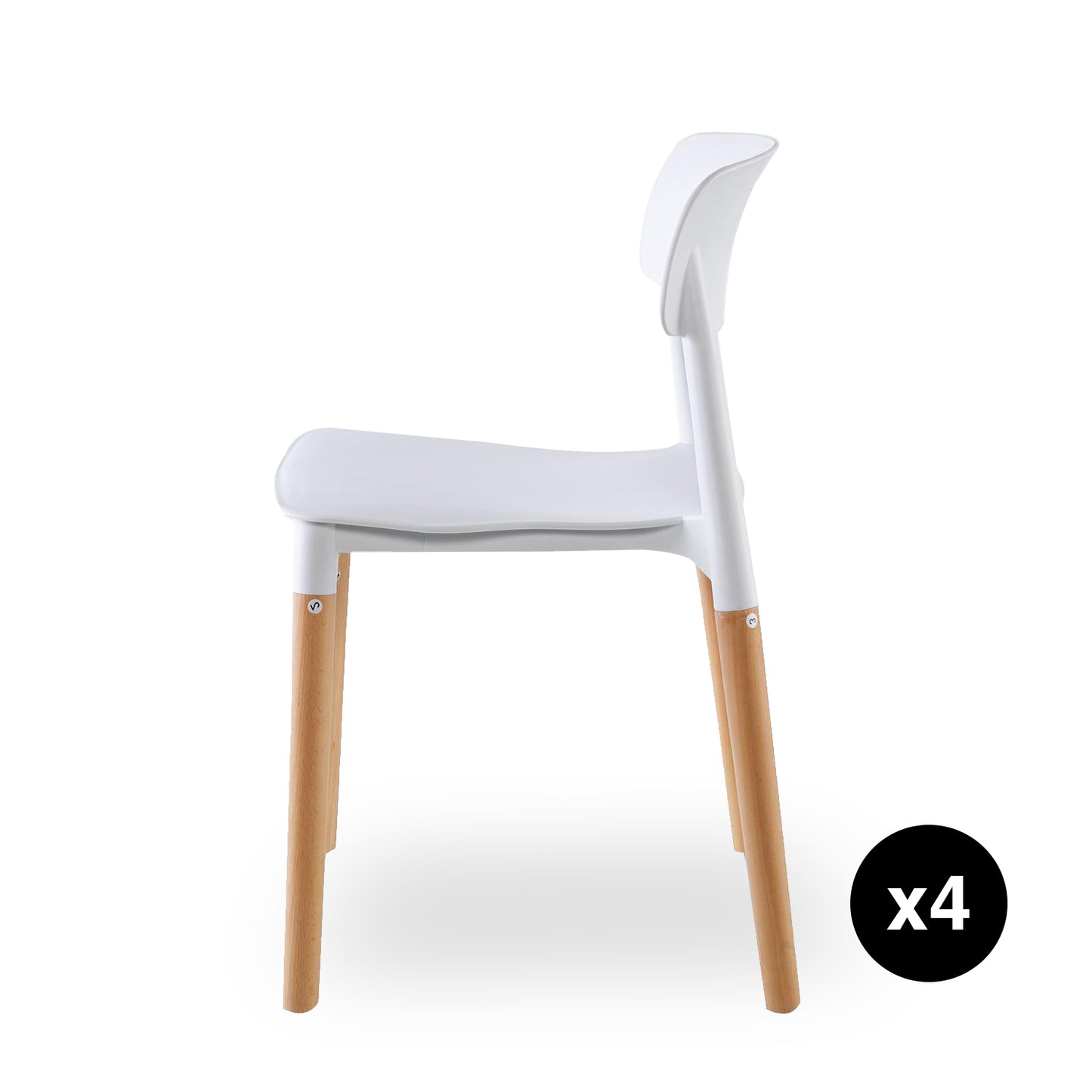 4 Sillas Eames de comedor Estocolmo