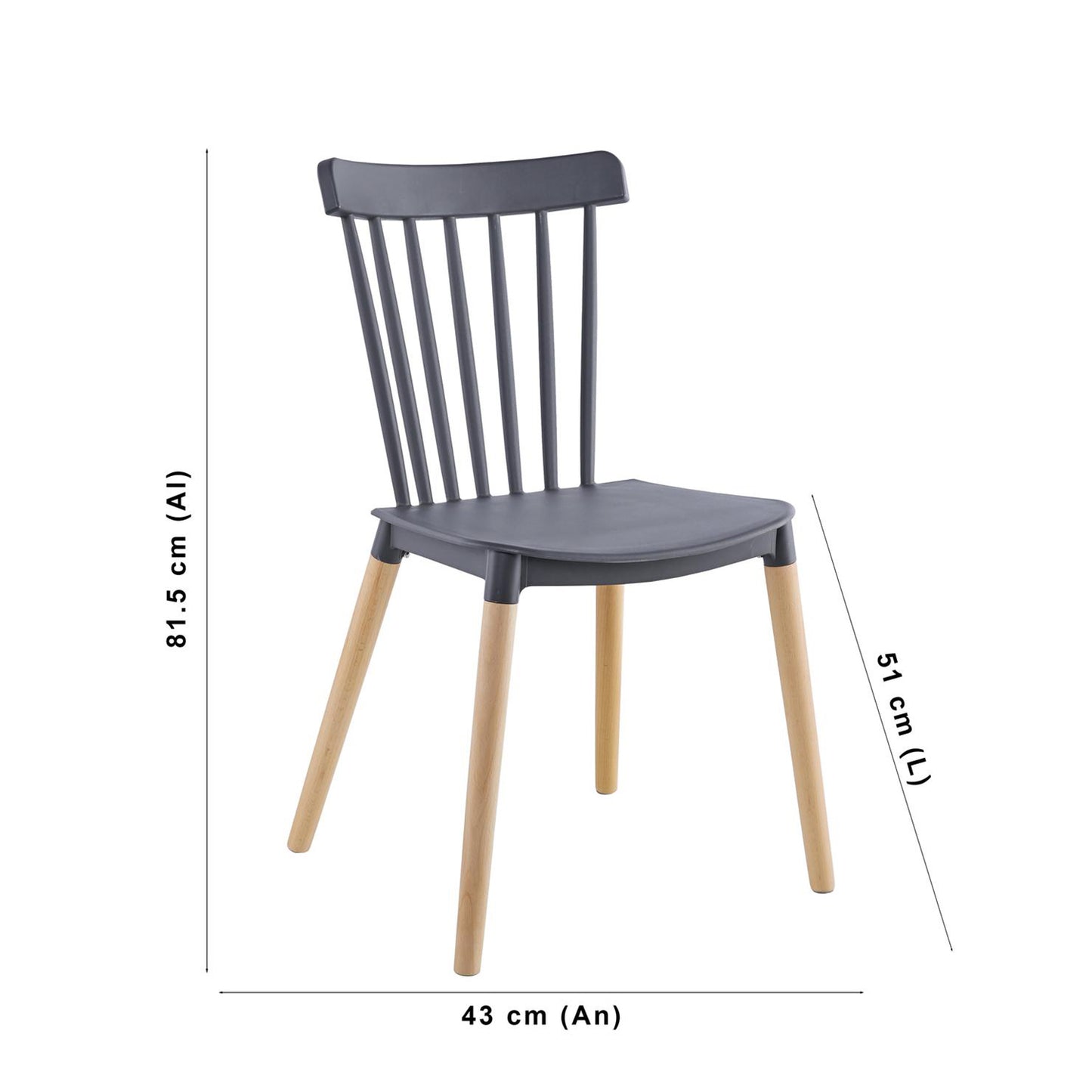 4 Sillas de comedor French