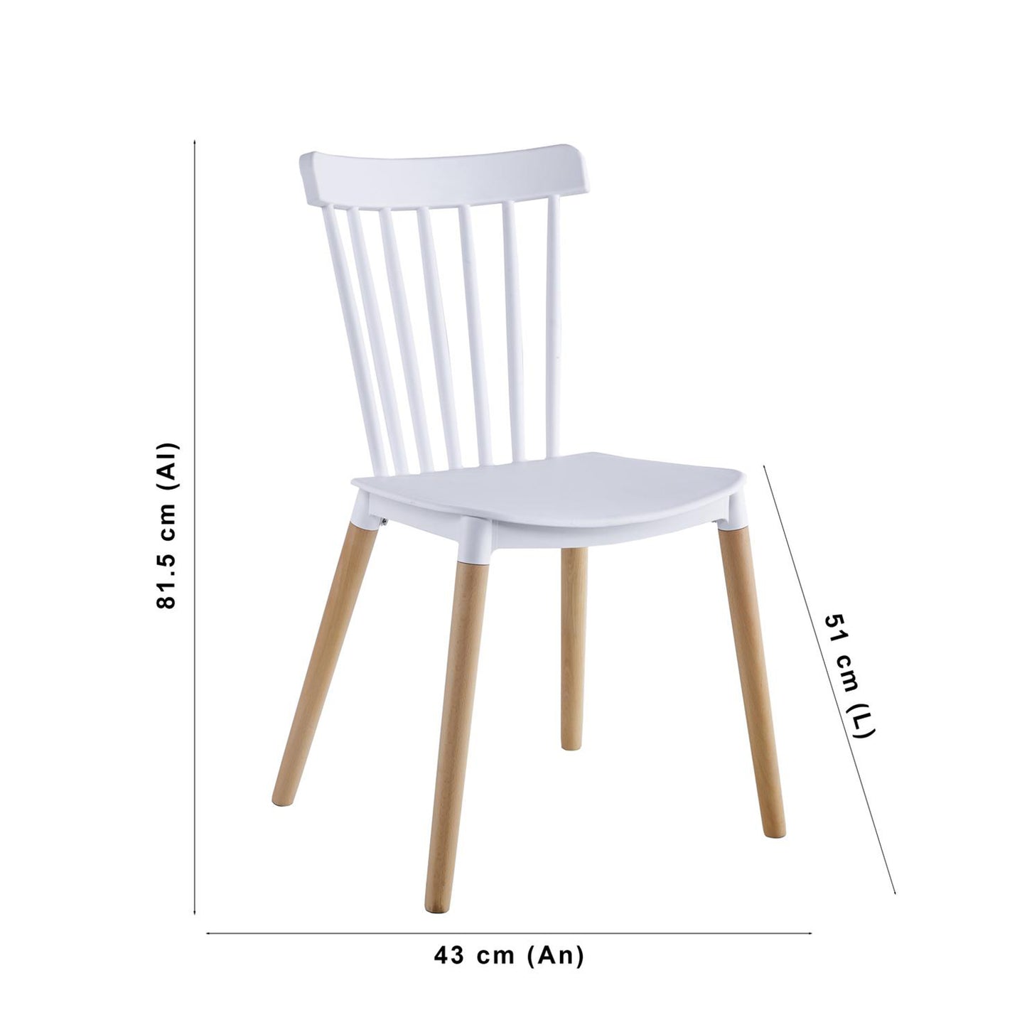 Comedor Rectangular para 4 personas French