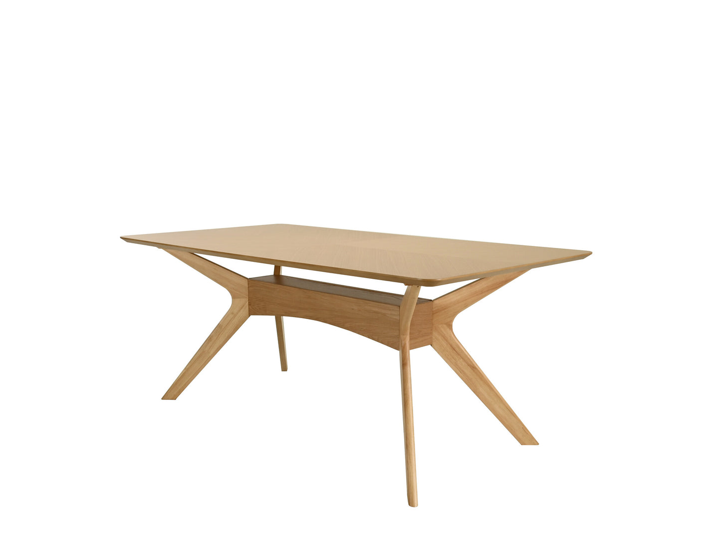 Juego de Comedor Aspen de Madera con 4 Sillas Tapizadas
