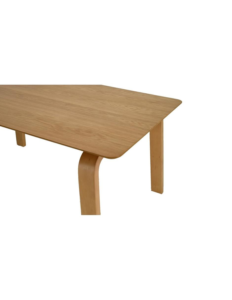 Juego de Comedor Viena de Madera con 4 Sillas Tapizadas