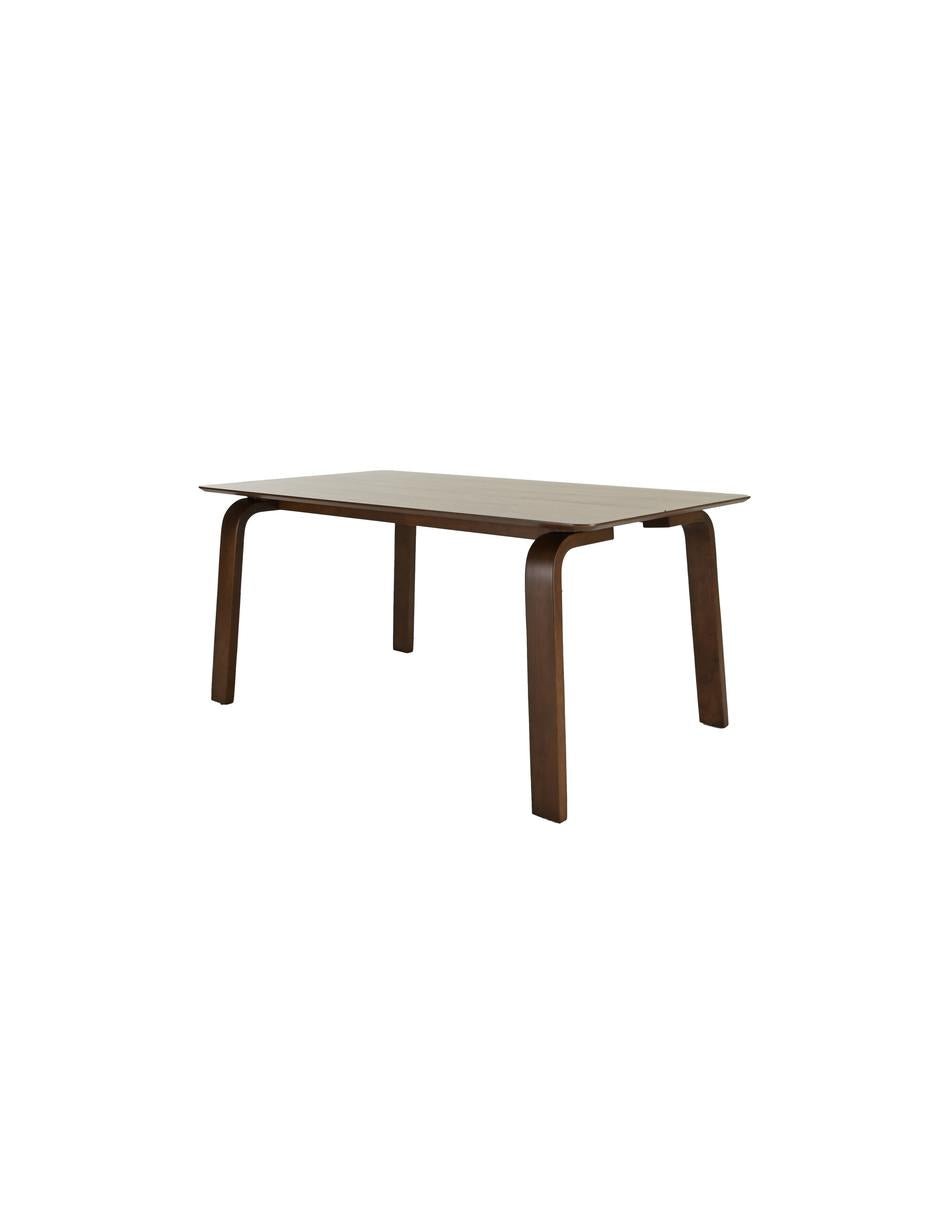 Juego de Comedor Oslo de Madera con 4 Sillas Tapizadas