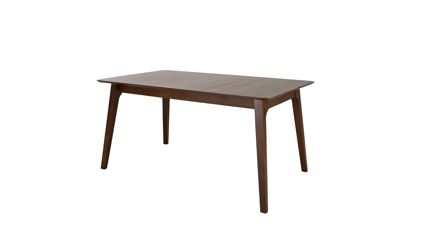 Juego de Comedor Extensible Milan de Madera con 4 Sillas