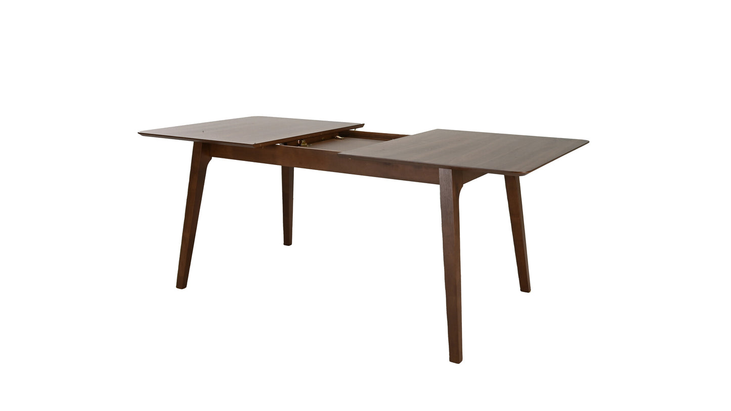 Juego de Comedor Extensible Milan de Madera con 4 Sillas