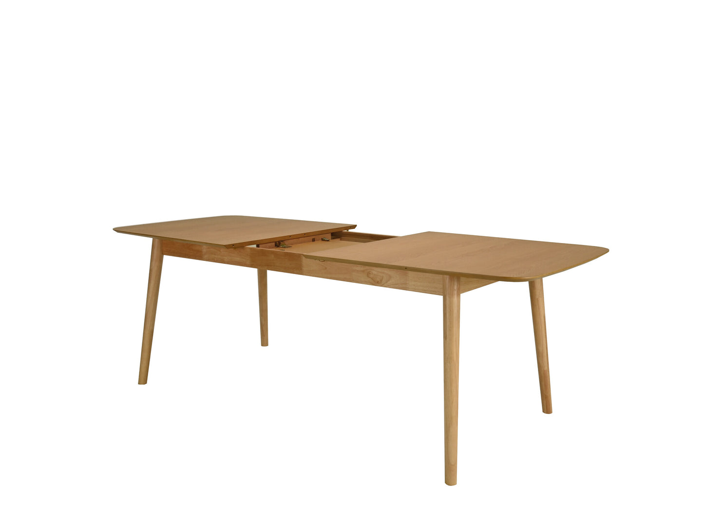 Juego de Comedor Extensible Rio de Madera con 6 Sillas