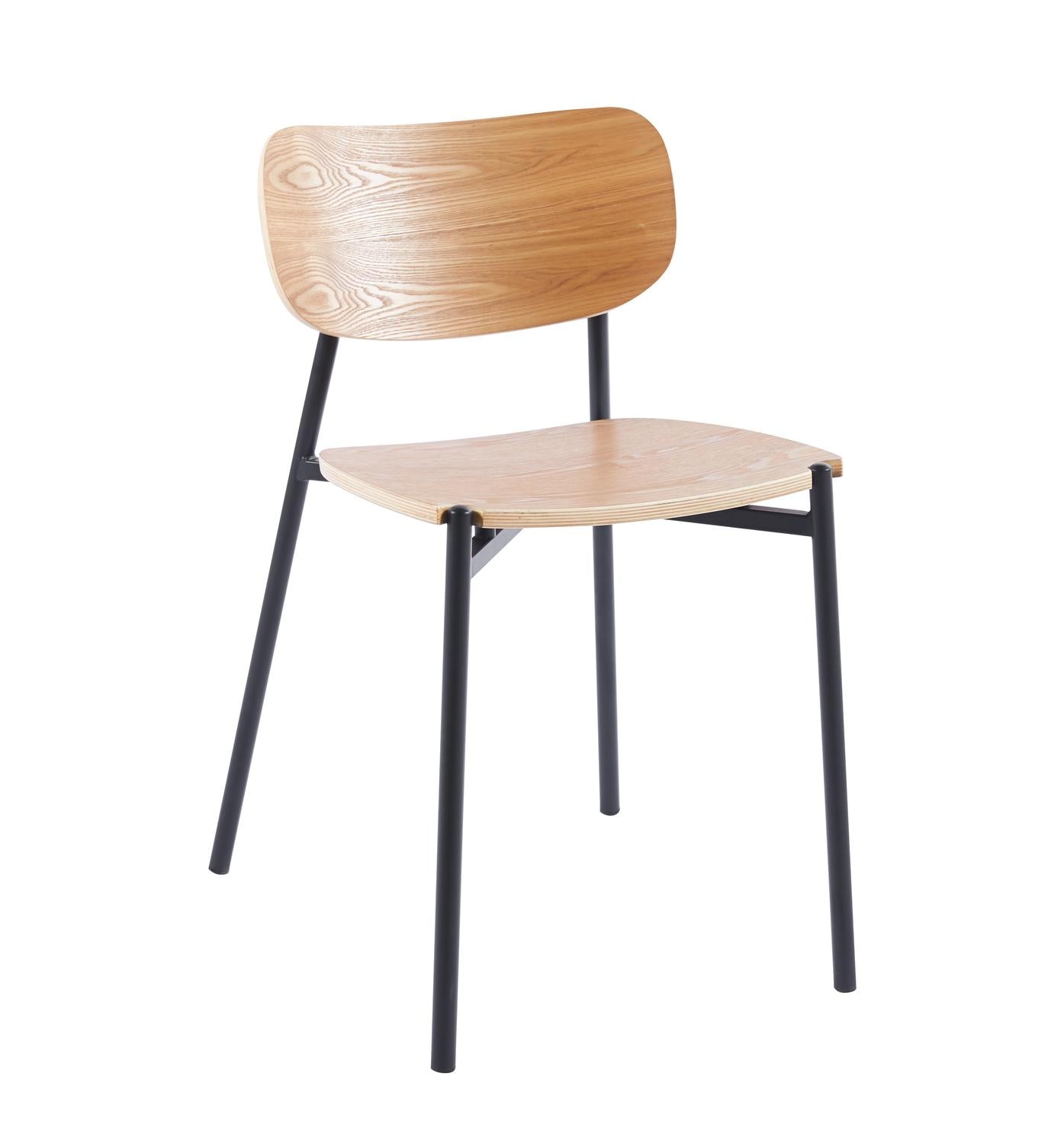 Sillas de comedor de madera de estilo moderno San Mateo Cuatepec