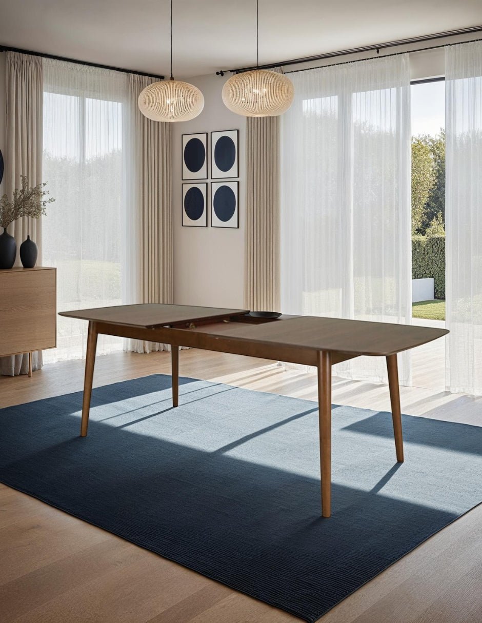 Juego de Comedor Extensible Rio de Madera con 4 Sillas