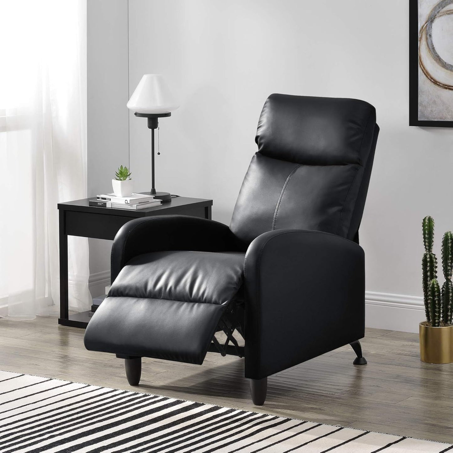 Sillon Reclinable Individual Reposet Moderno Minimalista