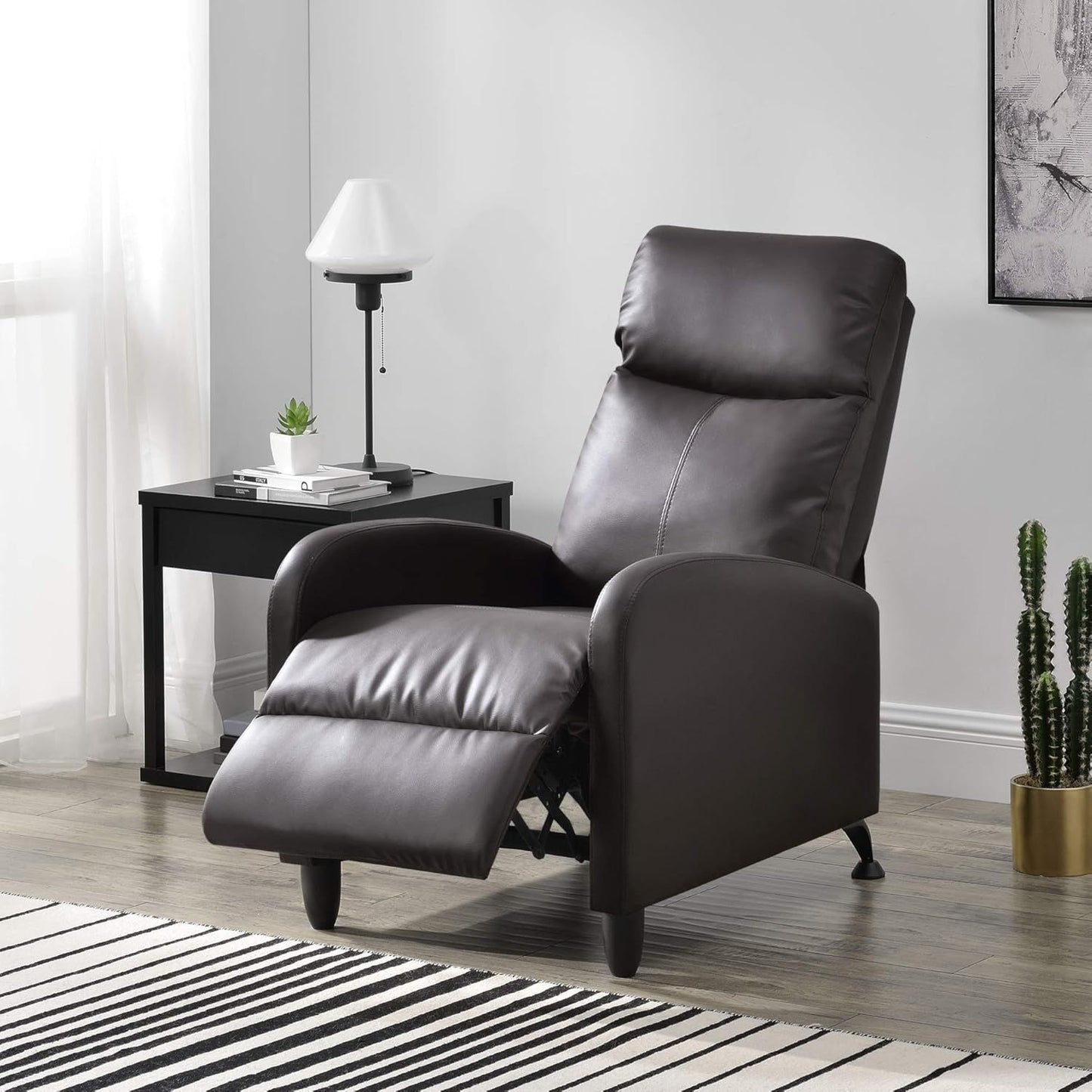 Sillon Reclinable Individual Reposet Moderno Minimalista