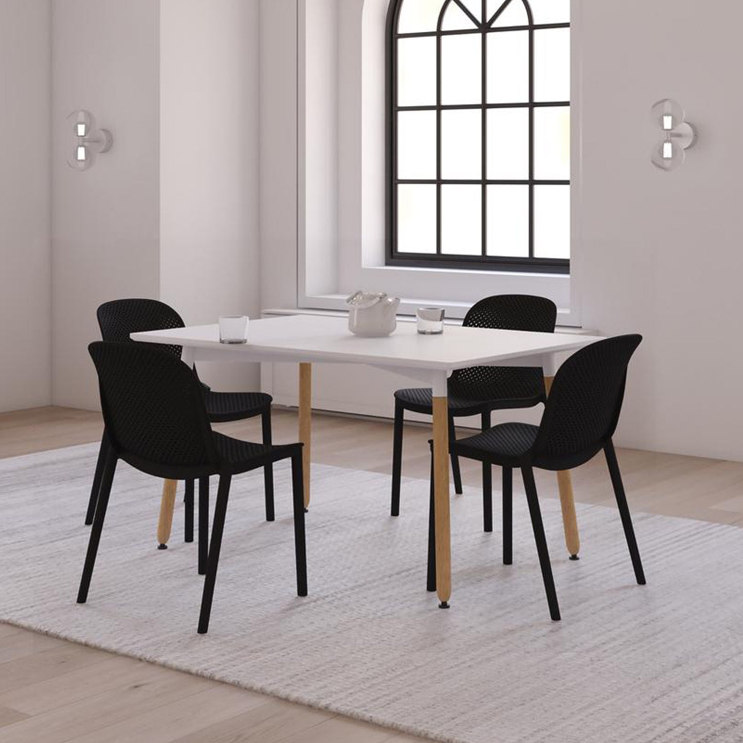 Comedor Rectangular para 4 personas Modena