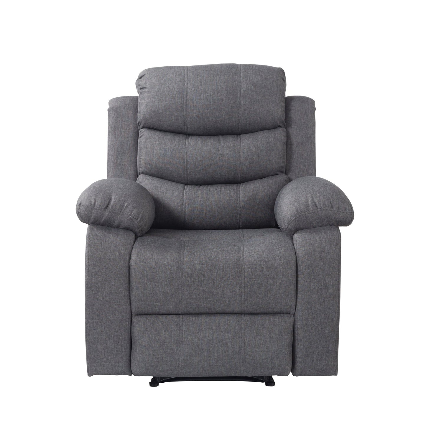 Sillon Reposet Reclinable Individual Tapizado en Simil Cuero