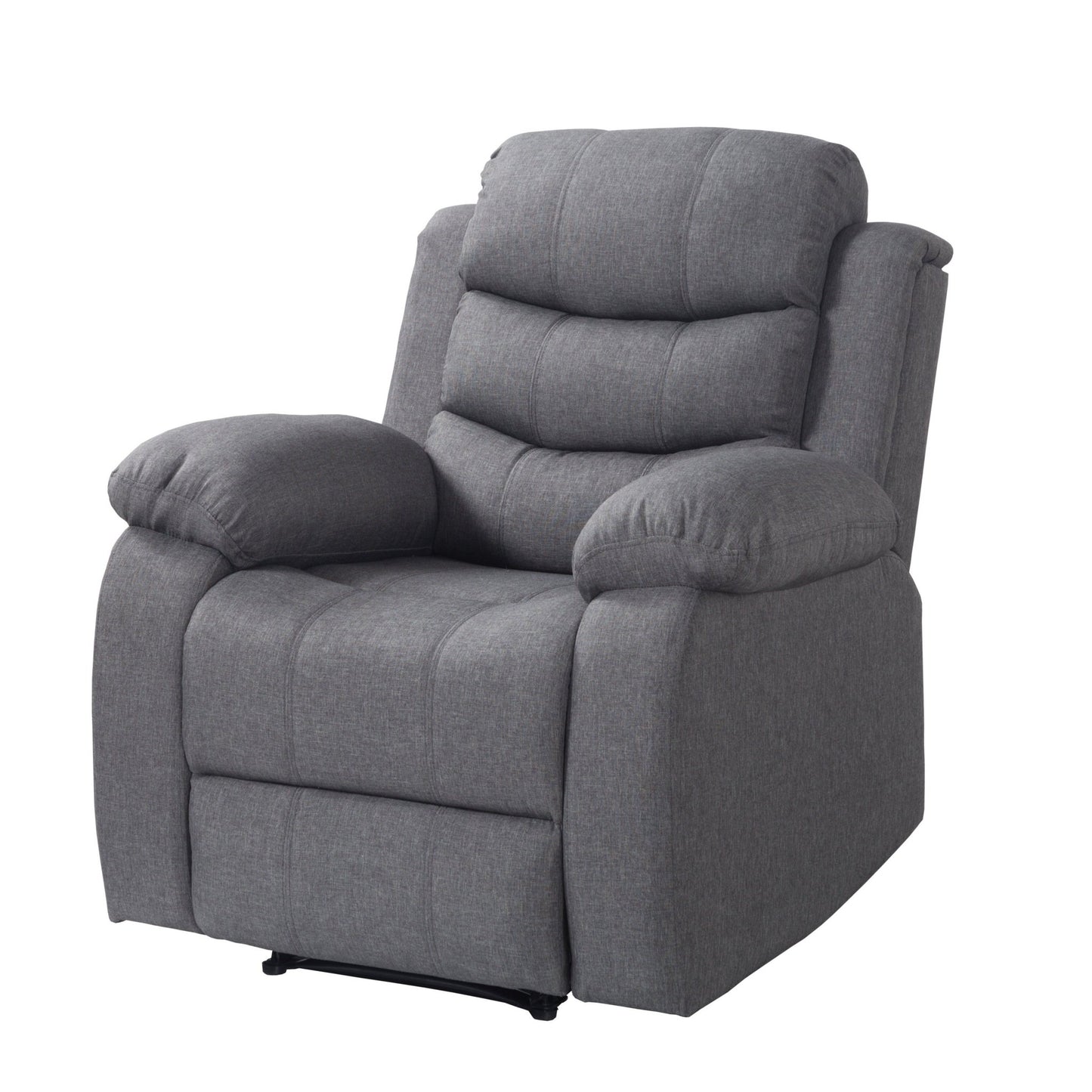 Sillon Reposet Reclinable Individual Tapizado en Simil Cuero
