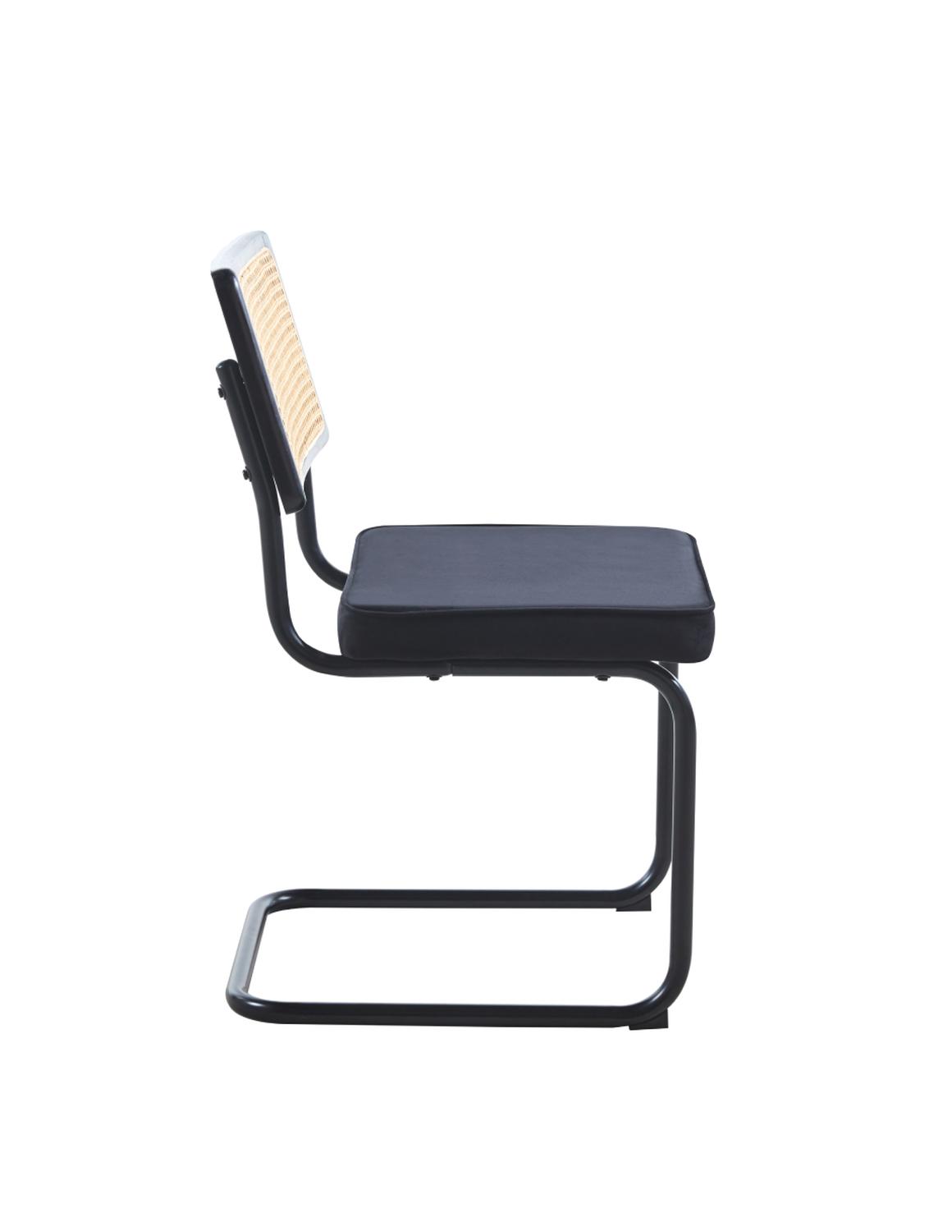 Set 2 Sillas de Comedor Metalicas de Diseño