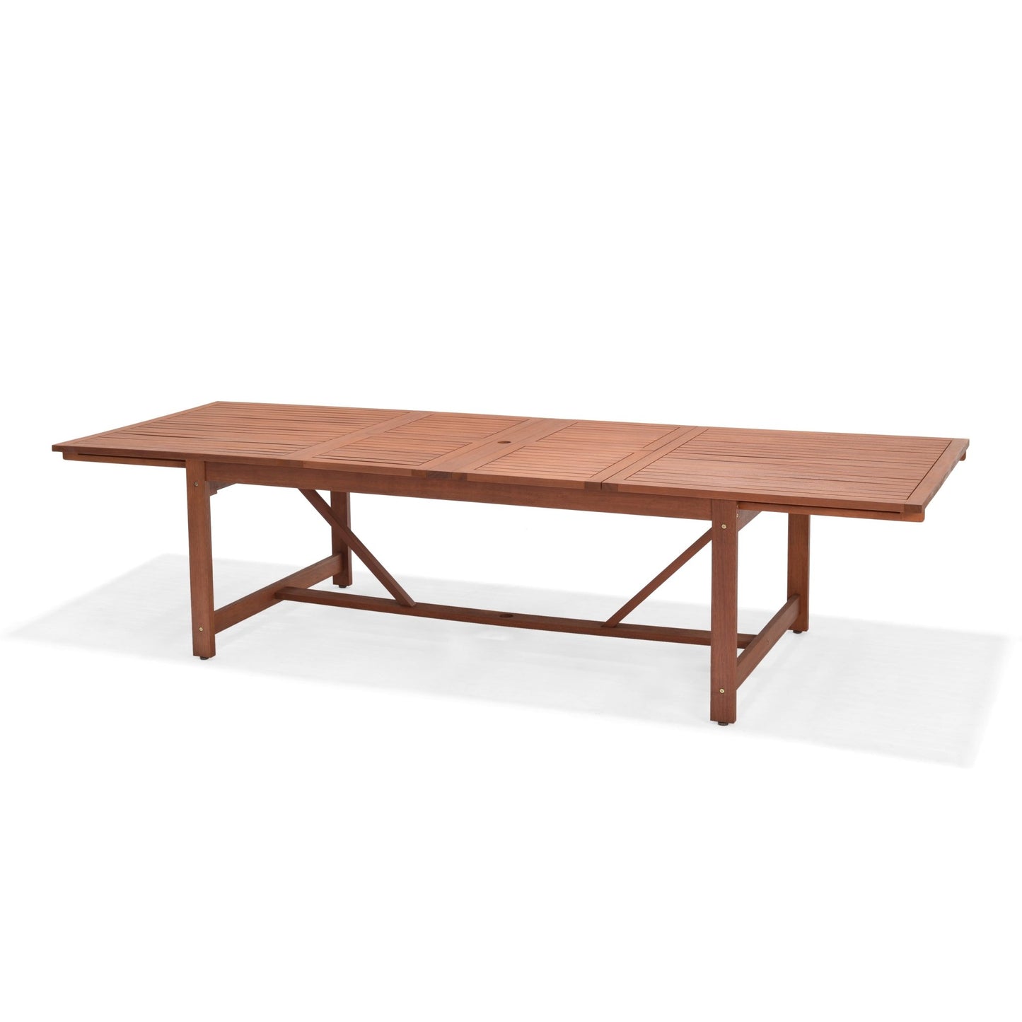 Mesa Leyland Extensible de Madera de Eucalipto para Exterior