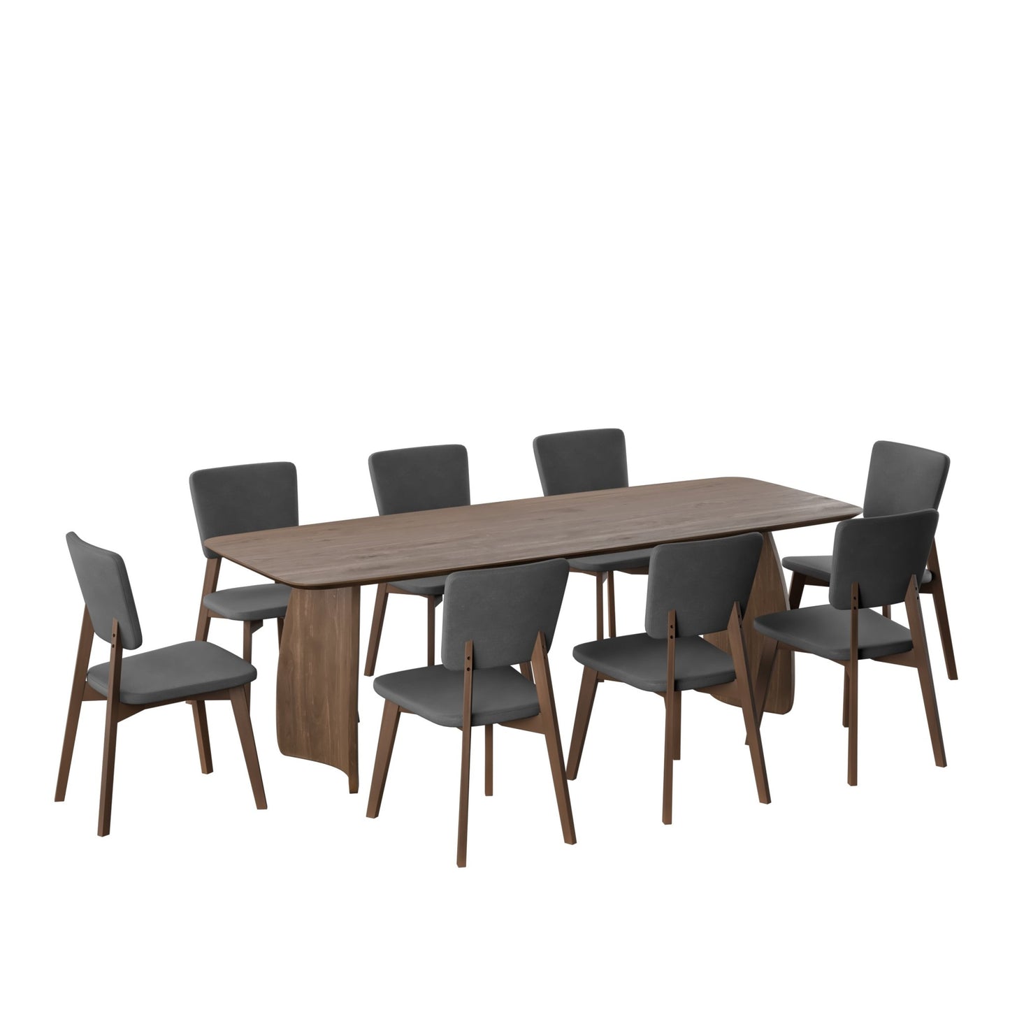 Juego de Comedor Osaka de Madera para 8 Personas