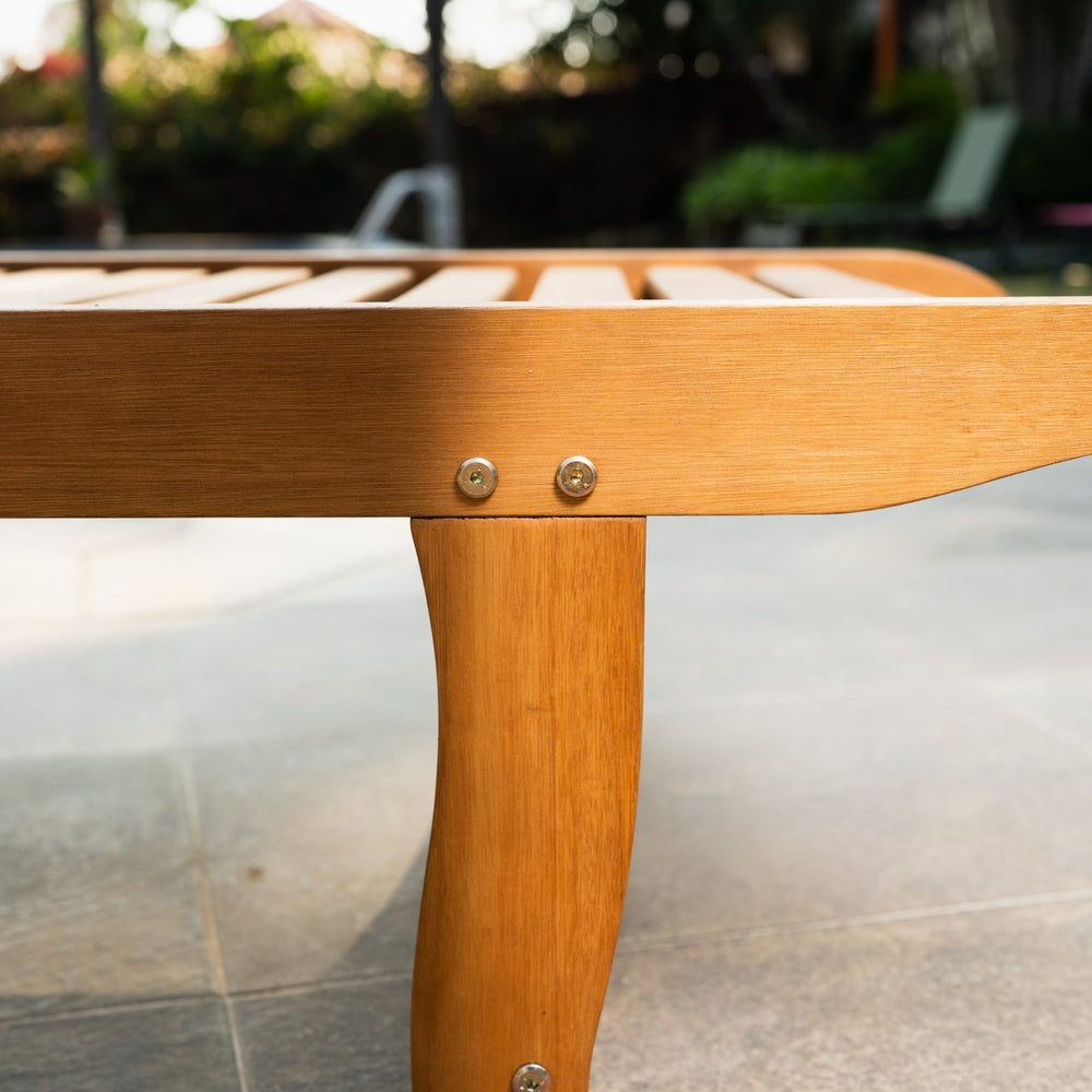 
                      
                        Camastro de Madera para Exterior Phuket con Ruedas
                      
                    
