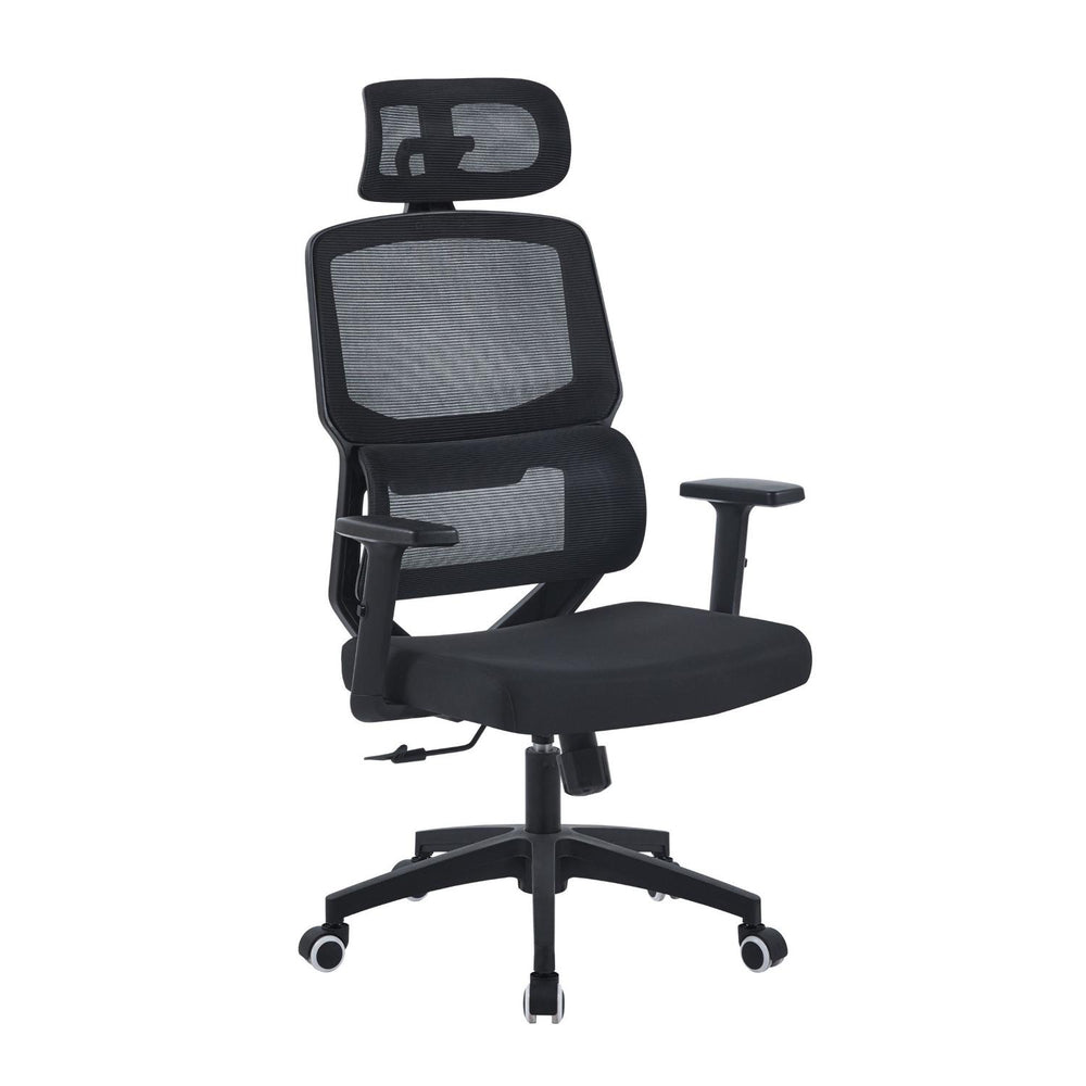 Silla de Escritorio y Oficina Ergonomica con Soporte Lumbar