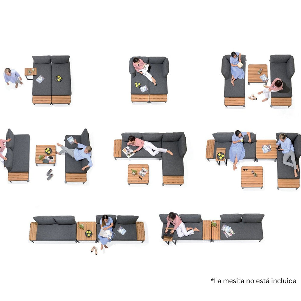 
                      
                        Sofa Esquinero Modular Portals
                      
                    