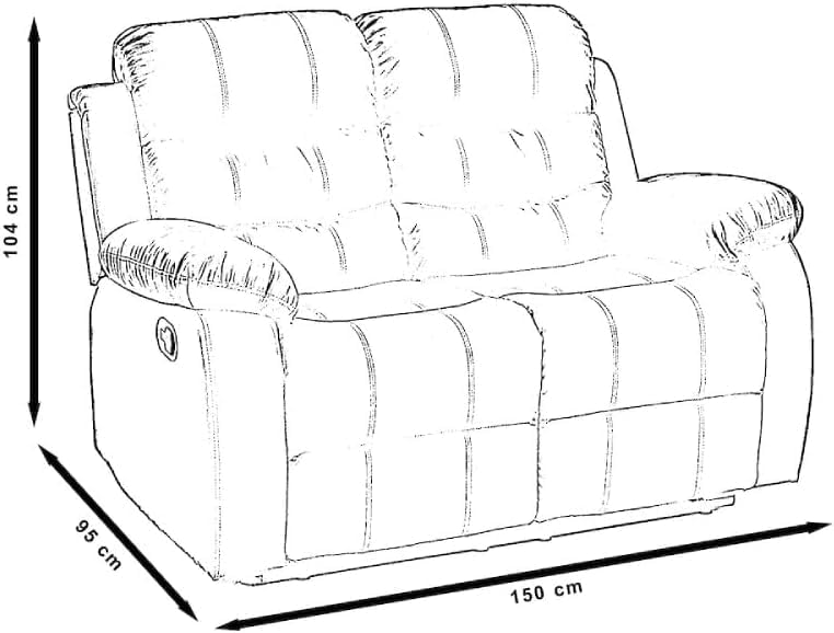 
                      
                        Sillon Reposet Reclinable 2 Cuerpos Tapizado en Simil Cuero
                      
                    