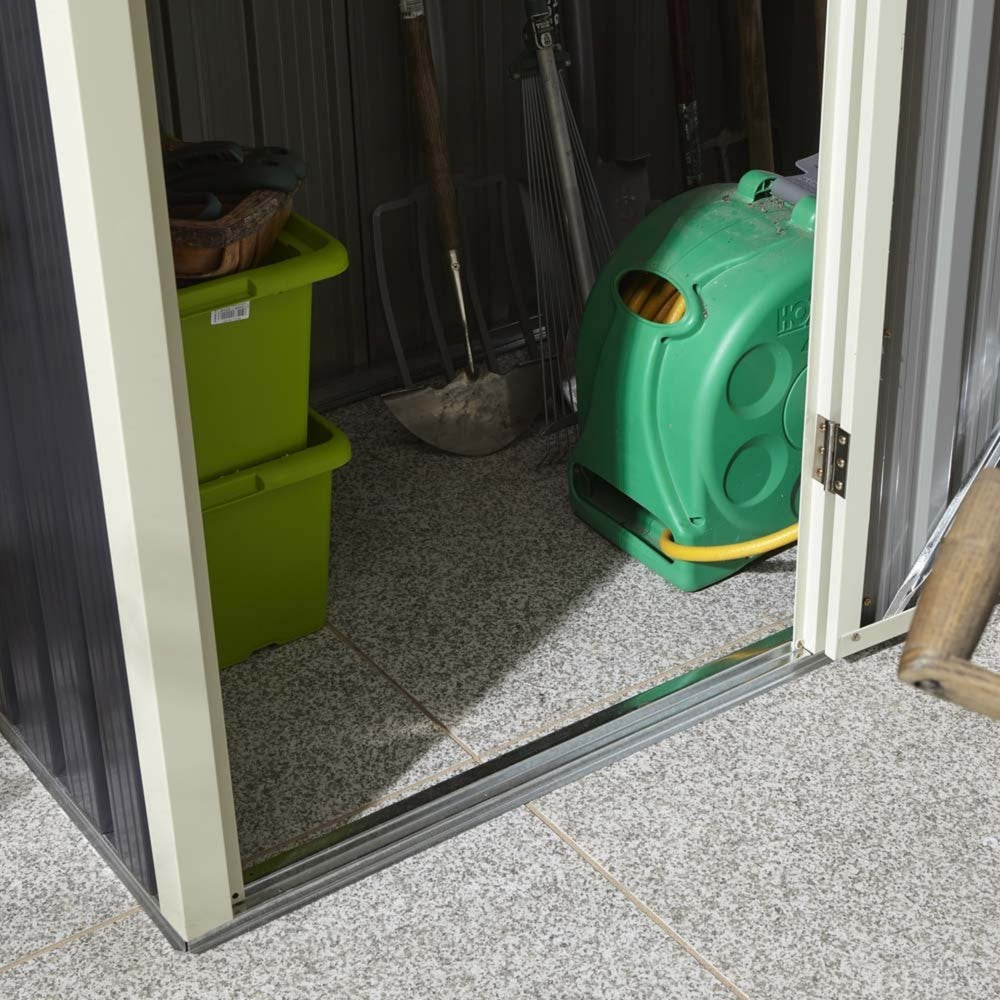 
                      
                        Bodega Cobertizo Exterior Fortex de Metal 143 x 186 x 90 cm
                      
                    