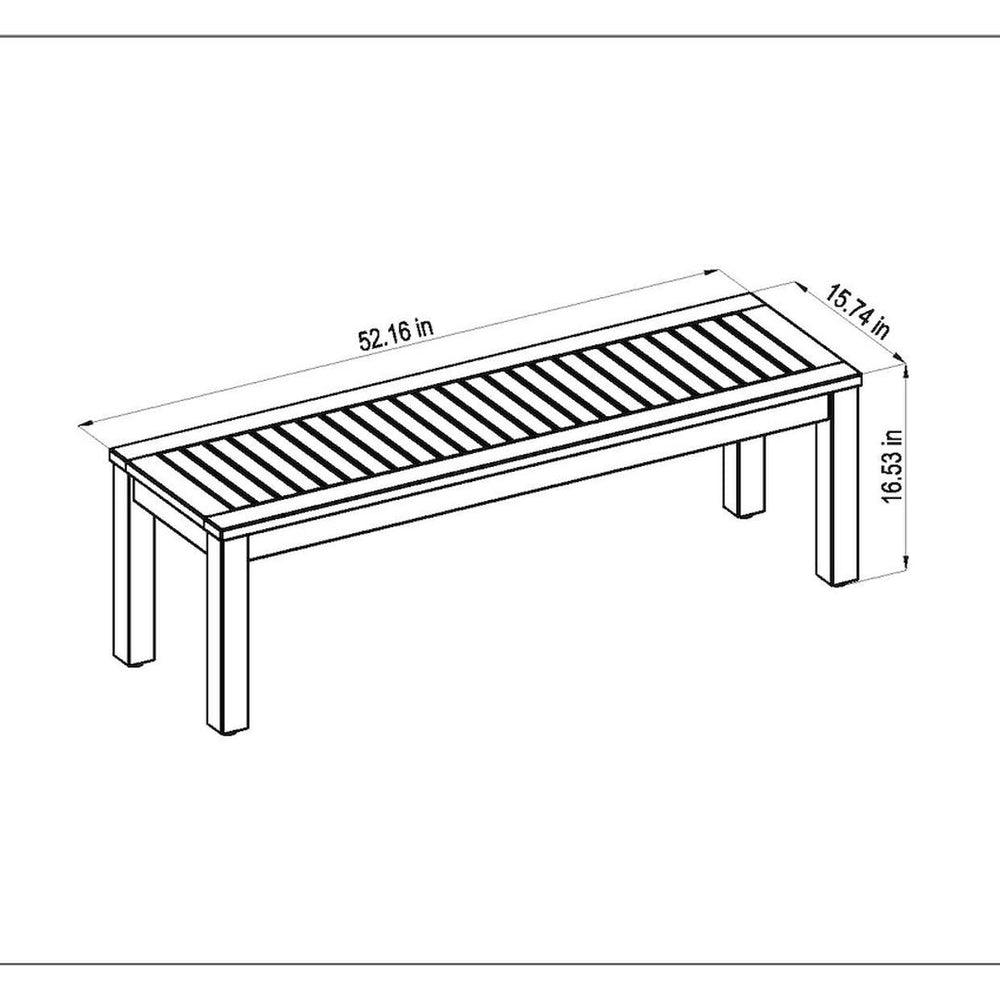 
                      
                        Banco Richfield de Madera para Jardin y Exteriores
                      
                    