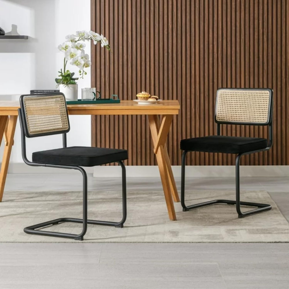 
                      
                        Set 2 Sillas de Comedor Metalicas de Diseño
                      
                    