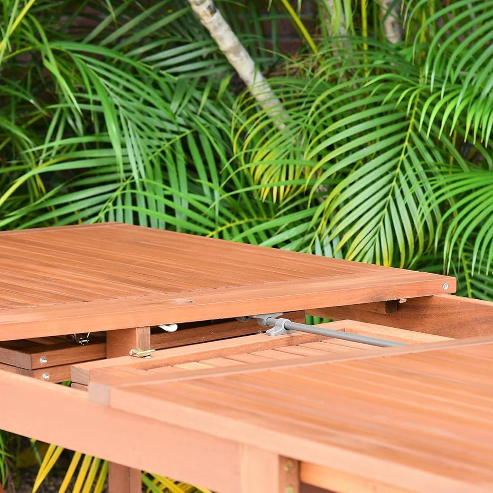 
                      
                        Comedor Extensible con 4 Bancas de Jardin
                      
                    