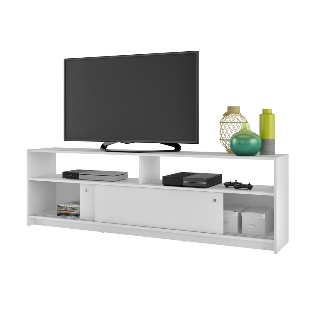 Mesa TV Urban 2 Puertas 1 Estantes Centrales 44X183X35 Cambrian/Blanco