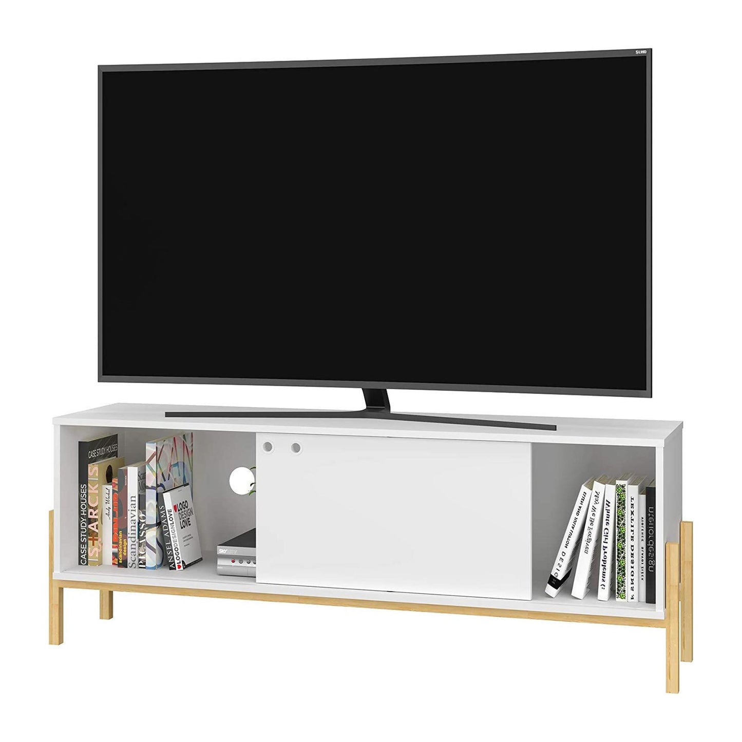 Mesa de TV 48" Puerta corredora