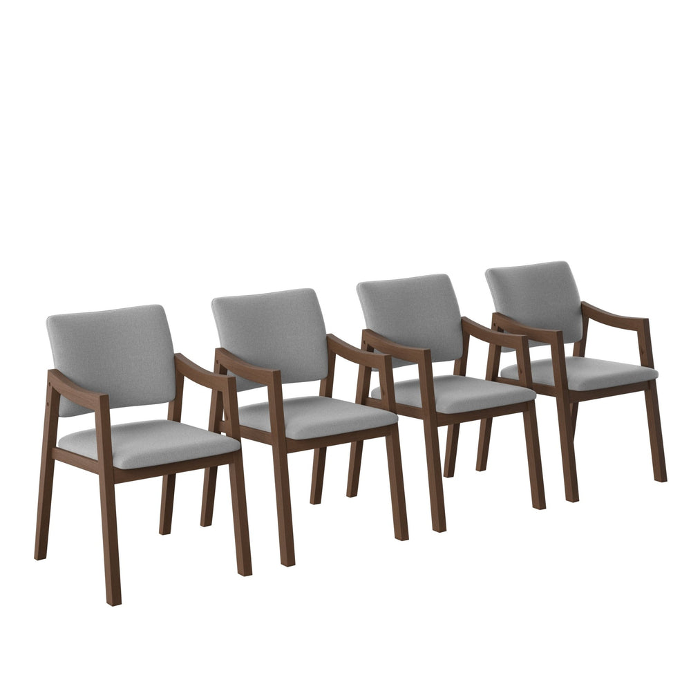 
                      
                        Set de 4 Sillas de Comedor Lesson de Madera Tapizadas
                      
                    