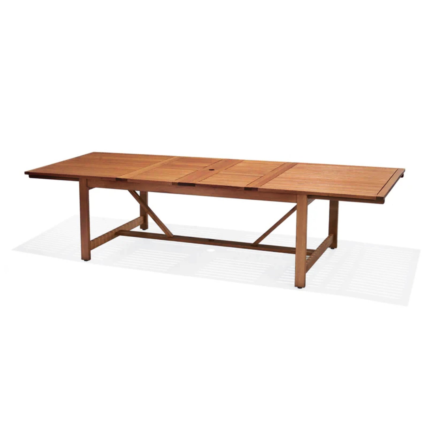 Mesa Leyland Extensible de Madera de Eucalipto para Exterior