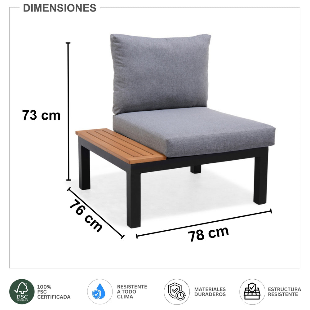 
                      
                        Sala de Jardin Modular Barcelona Dark
                      
                    