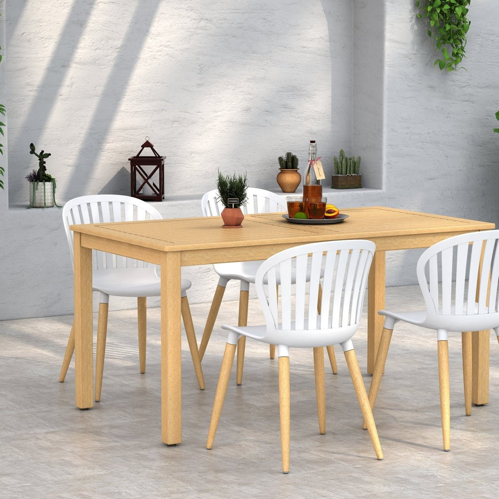 
                      
                        Mesa Orlando para Exterior de Madera con Acabado de Teca
                      
                    