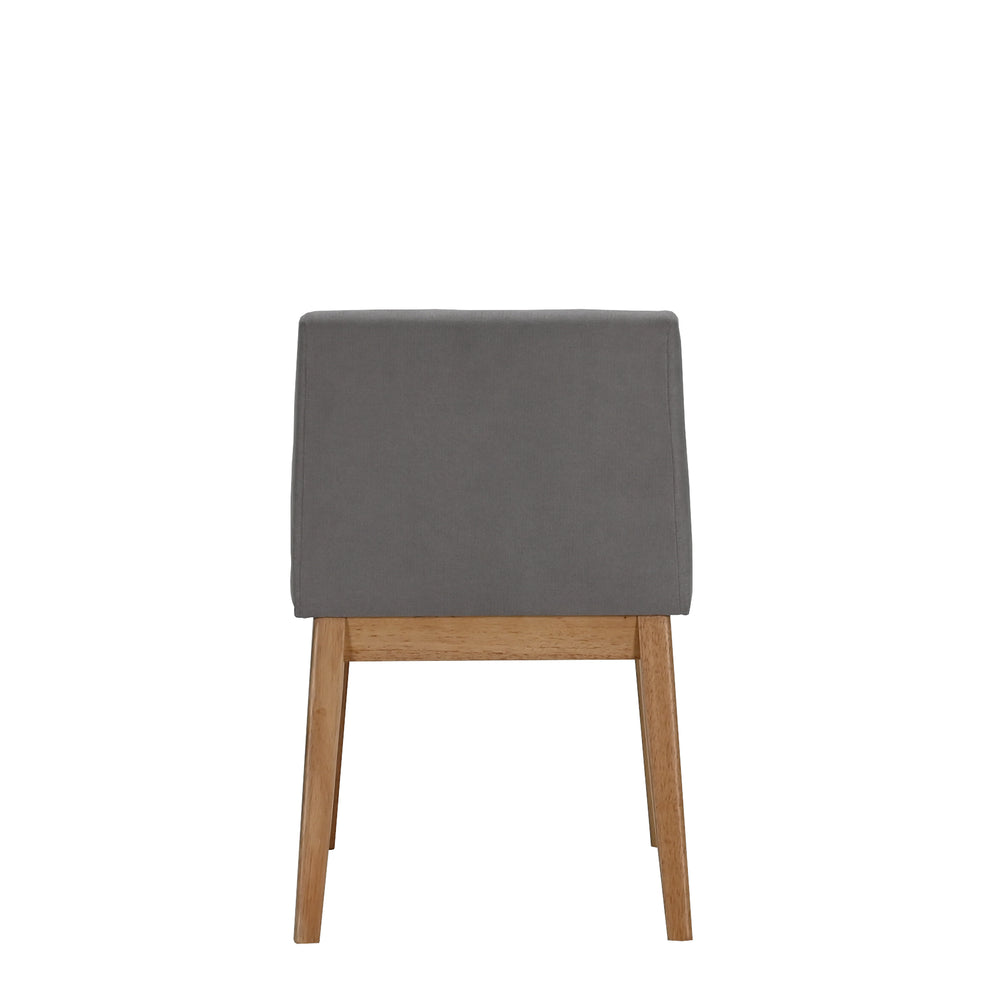 
                      
                        Set de 4 Sillas de Comedor Adel de Madera con Tapizado Gris
                      
                    