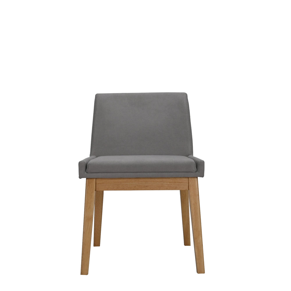 
                      
                        Set de 4 Sillas de Comedor Adel de Madera con Tapizado Gris
                      
                    